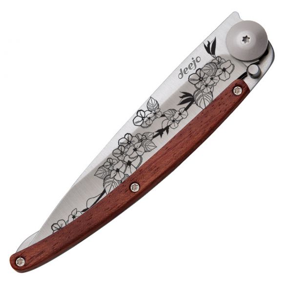 Deejo 37g, Juniper wood / Eagle - 37 GR (Standard) - POCKET KNIVES